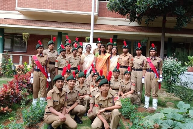 Bishop Cotton Women's Christian College Bangalore 75th Independence day celebration photo 7